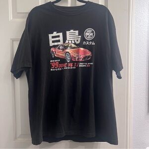 DGK Graphic T-Shirt | Black | XL | ’99 DOHC V6 | Japanese Street Racing Style